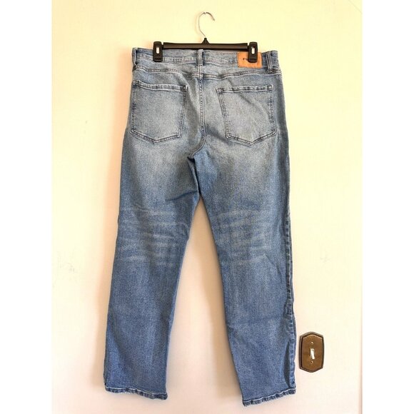 RSQ Men's Denim Jeans BUNDLE Light Wash / Dark Wash Size 33-34 Waist Pre-Owned - Picture 8 of 8